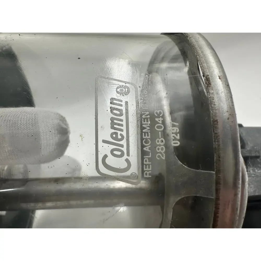 COLEMAN PROPANE LANTERN VALVE ASSEMBLY,TOP,HANDLE,KNOB,THUMB NUT GLASS